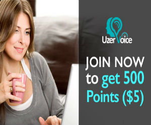 Join UzerVoice for a $5 Bonus